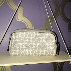 Coach makeup bag